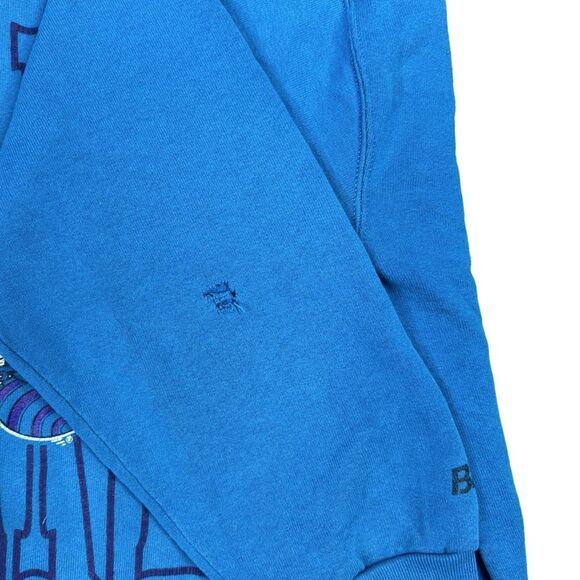 Vintage 90’s BIKE Charlotte Hornets Crew Neck Pullover - Size Large - Picture 8 of 8